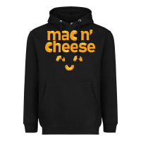 Black mac n' cheese funny macaroni with cheese lover gift Heavyweight Hoodie - linhVisuals