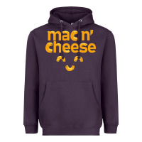 Plum mac n' cheese funny macaroni with cheese lover gift Heavyweight Hoodie - linhVisuals