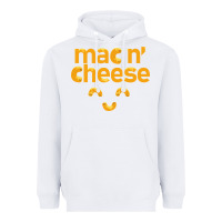 White mac n' cheese funny macaroni with cheese lover gift Heavyweight Hoodie - linhVisuals