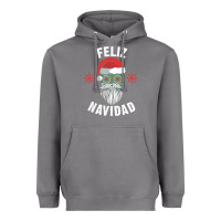 Storm mexican christmas sugar skull feliz navidad spanish speaking xmas gift Heavyweight Hoodie - linhVisuals