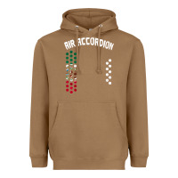 Toasted Coconut mexican flag air accordion music instrument lover gift Heavyweight Hoodie - linhVisuals