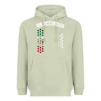 Matcha mexican flag air accordion music instrument lover gift Heavyweight Hoodie - linhVisuals