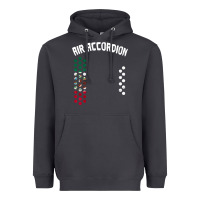 Smoke mexican flag air accordion music instrument lover gift Heavyweight Hoodie - linhVisuals