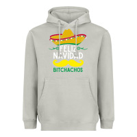 Moon Dust mexicans say feliz navidad bitchahos funny merry christmas sombrero Heavyweight Hoodie - linhVisuals