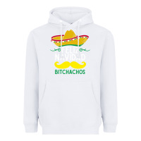 White mexicans say feliz navidad bitchahos funny merry christmas sombrero Heavyweight Hoodie - linhVisuals