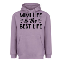Lavender mimi life is the best life blessed grandma mom cute gift Heavyweight Hoodie - linhVisuals