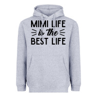 Mimi Life Is The Best Life Blessed Grandma Mom Cute Gift Heavyweight Hoodie | Teevron