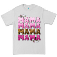 Dove Grey Mama Mama Mama Mama Mother's Day Premium Tee - CowGirlArtShop