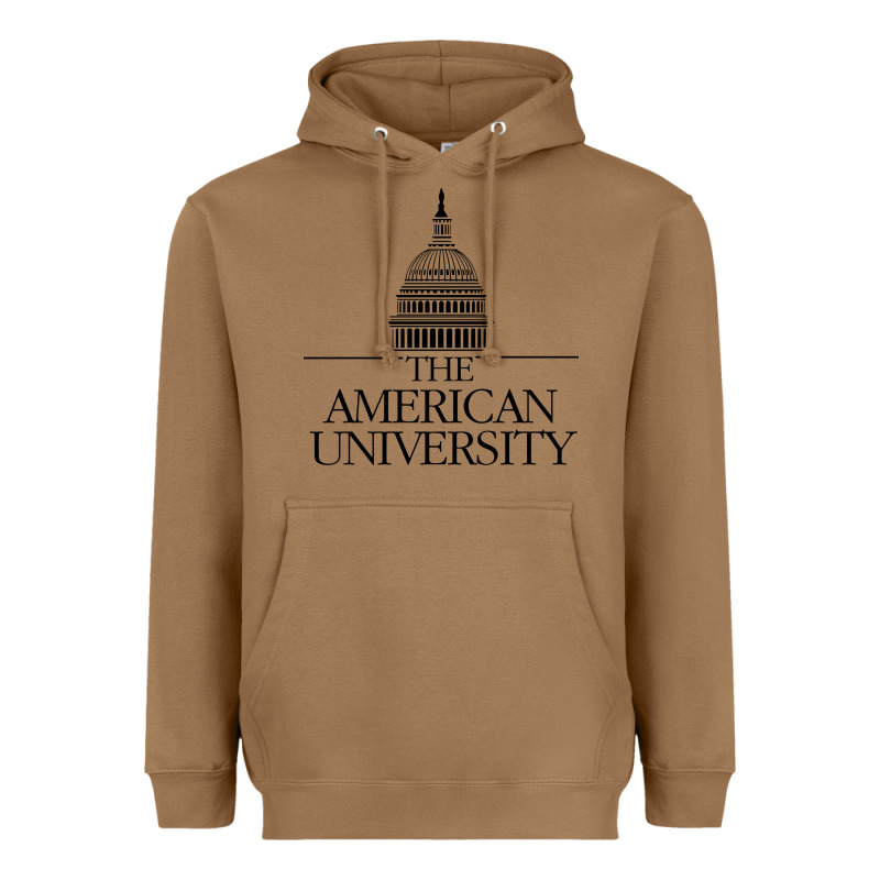 American University Heavyweight Hoodie by linhVisuals | Teevron