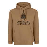 Toasted Coconut american university Heavyweight Hoodie - linhVisuals
