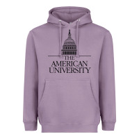 Lavender american university Heavyweight Hoodie - linhVisuals