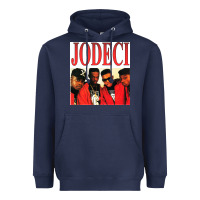 Navy jodeci Heavyweight Hoodie - linhVisuals