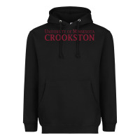 Black University of Minnesota Crookston, apparel Heavyweight Hoodie - linhVisuals