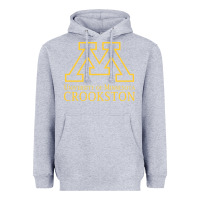 Heather Grey university of minnesota  crookston, Gear Heavyweight Hoodie - linhVisuals