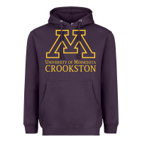 Plum university of minnesota  crookston, Gear Heavyweight Hoodie - linhVisuals