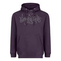 Plum broken bells Heavyweight Hoodie - linhVisuals