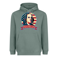 Sage benjamin franklin Heavyweight Hoodie - linhVisuals