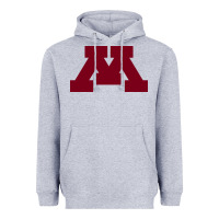 Heather Grey university of minnesota, Apparel Heavyweight Hoodie - linhVisuals