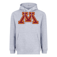 Heather Grey university of minnesota, Apparel Heavyweight Hoodie - linhVisuals