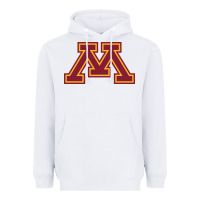 White university of minnesota, Apparel Heavyweight Hoodie - linhVisuals