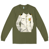 Army Green us navy Long Sleeve Tee - RanaPortraitStore