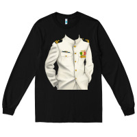 Black us navy Long Sleeve Tee - RanaPortraitStore