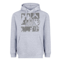 Heather Grey gurps illuminati classic Heavyweight Hoodie - linhVisuals