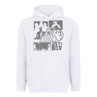 White gurps illuminati classic Heavyweight Hoodie - linhVisuals