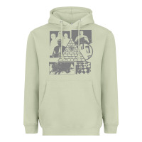 Matcha gurps illuminati classic Heavyweight Hoodie - linhVisuals