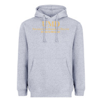 Heather Grey University of Minnesota Duluth., Apparel Heavyweight Hoodie - linhVisuals