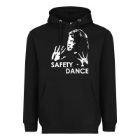 Black safety dance Heavyweight Hoodie - linhVisuals