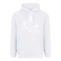 White safety dance Heavyweight Hoodie - linhVisuals