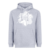 Heather Grey the fantasy trip megahex dragon Heavyweight Hoodie - linhVisuals