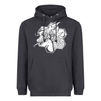 Smoke the fantasy trip megahex dragon Heavyweight Hoodie - linhVisuals