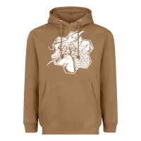 Toasted Coconut the fantasy trip megahex dragon Heavyweight Hoodie - linhVisuals