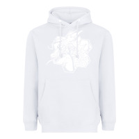 White the fantasy trip megahex dragon Heavyweight Hoodie - linhVisuals