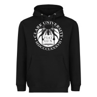 Black clark university Heavyweight Hoodie - linhVisuals