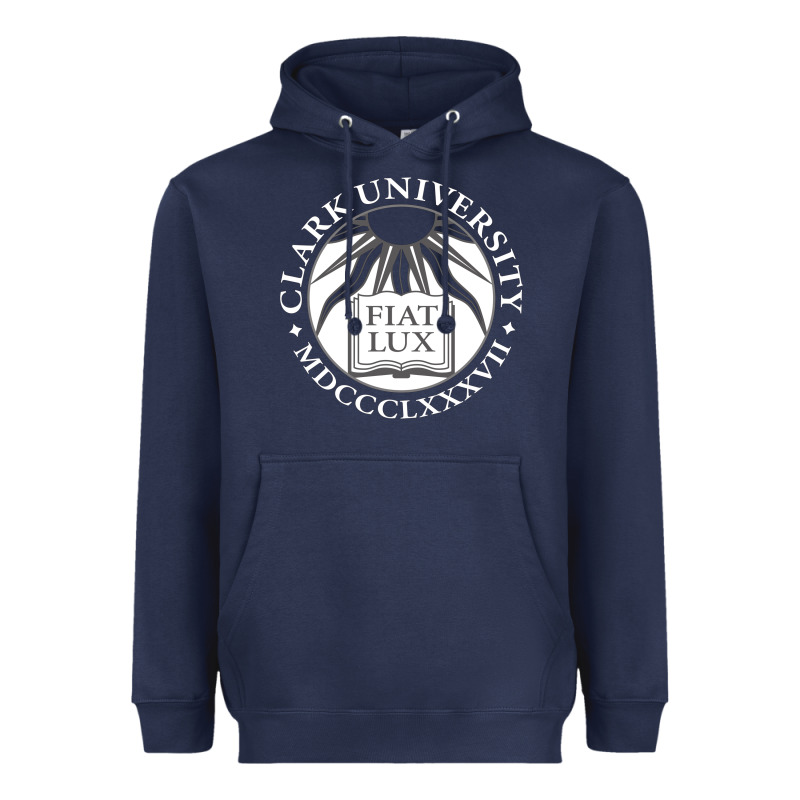 Clark University Heavyweight Hoodie by linhVisuals | Teevron
