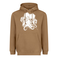 Toasted Coconut the fantasy trip  octopus Heavyweight Hoodie - linhVisuals