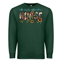Sports Green nurse coffee scrubs rubber gloves Premium Sweatshirt - JahusDesignShop