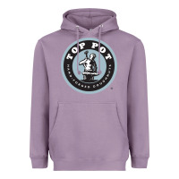 Lavender top pot doughnuts Heavyweight Hoodie - linhVisuals