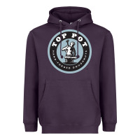 Plum top pot doughnuts Heavyweight Hoodie - linhVisuals