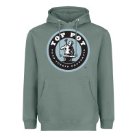 Sage top pot doughnuts Heavyweight Hoodie - linhVisuals