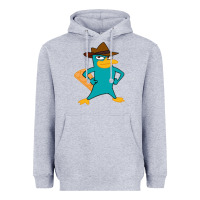Heather Grey phineas and ferb, agent p, perry the platypus Heavyweight Hoodie - linhVisuals