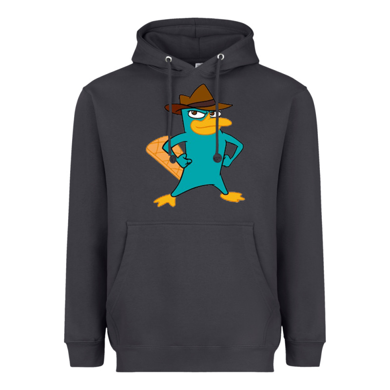 Phineas And Ferb, Agent P, Perry The Platypus Heavyweight Hoodie by linhVisuals | Teevron