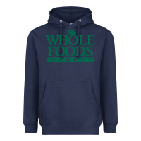 Navy whole foods market Heavyweight Hoodie - linhVisuals