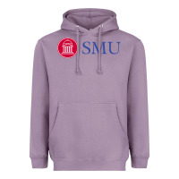 Lavender The southern methodist university Heavyweight Hoodie - linhVisuals