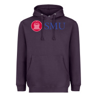 Plum The southern methodist university Heavyweight Hoodie - linhVisuals