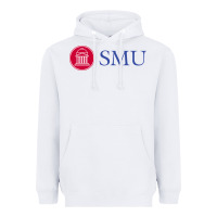White The southern methodist university Heavyweight Hoodie - linhVisuals