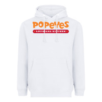 White popeyes louisiana kitchen Heavyweight Hoodie - linhVisuals